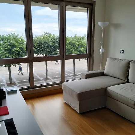Apto. Vista Playa Poniente Gijón Zewnętrze zdjęcie
