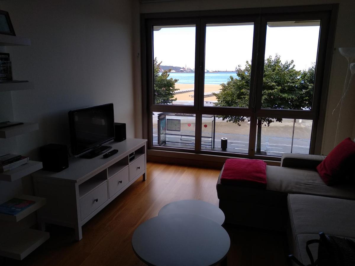 Appartamento Apto. Vista Playa Poniente Gijón